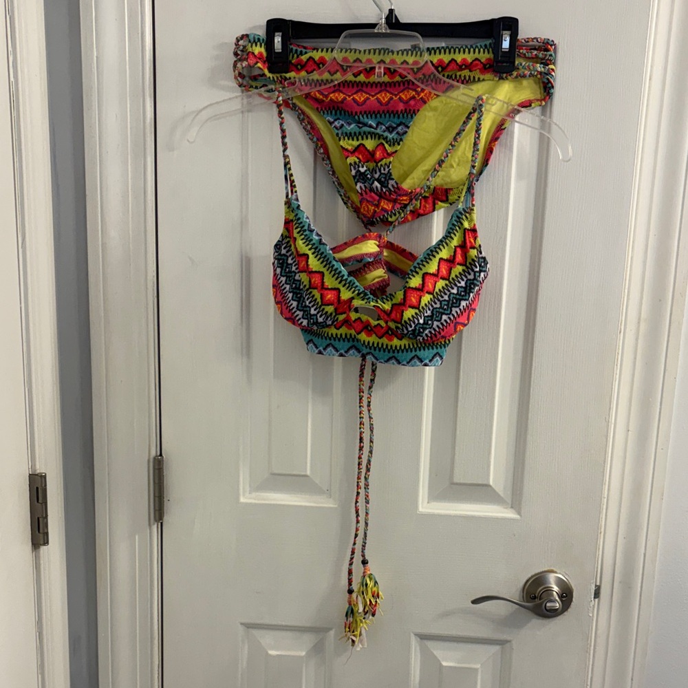 Nanette Lepore Colorful Zigzag Bikini